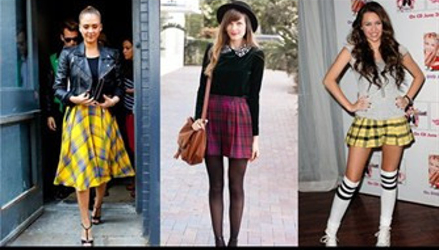 Sezon trendi ekose etekler