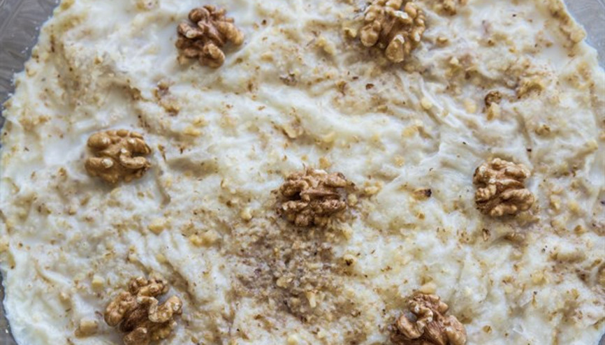 Şekersiz Bir Tatlı: Pikan Cevizli Güllaç Tarifi