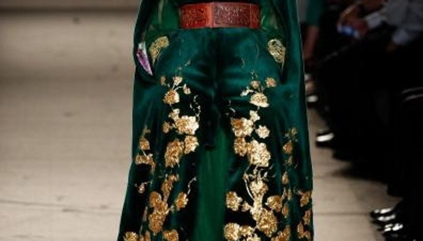 Paris Moda Haftası&Laurence Xu defilesi