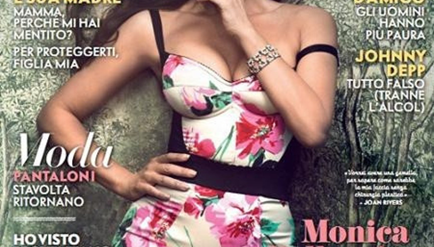 Monica Belluci Vanity Fair kapağında