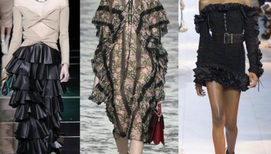 Bayan Modasının En Süslüsü: Fırfır Trendi