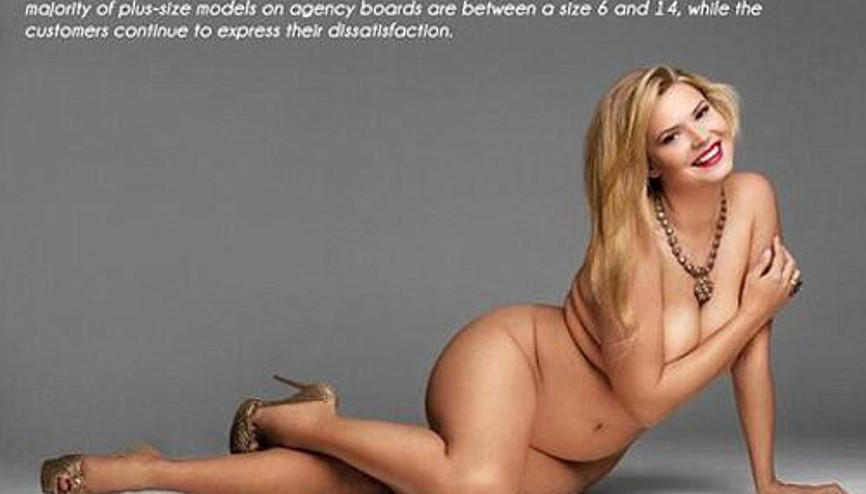 Sıfır bedeni böyle protesto ettiler