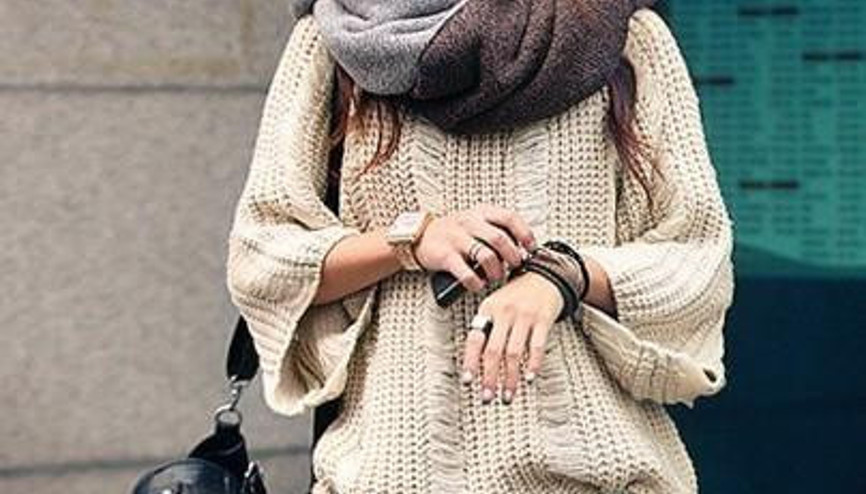 Trend: Oversize Şal