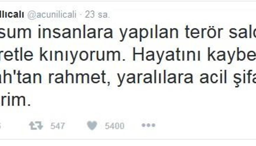 Ünlüler Reinadaki Terör Saldırısına Ateş Püskürdü