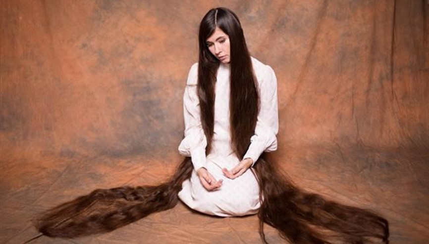 Saçlarının Boyu Tam 2 metre 86 santim