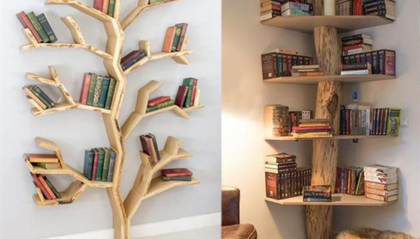 Birbirinden Farklı Kitaplık Tasarımları