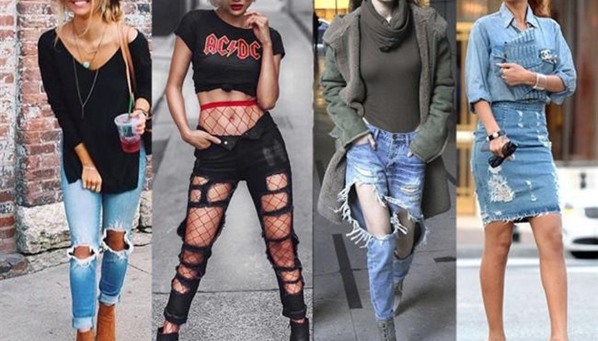 En İyi Ripped Jeans Kombinleri