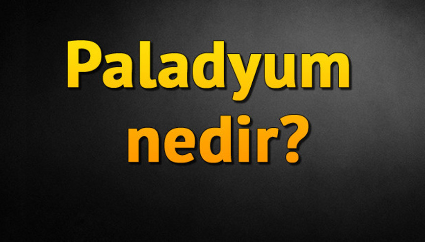 Paladyum nedir