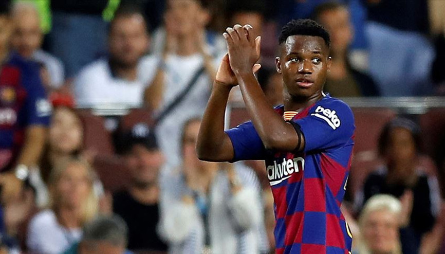 İspanya, Ansu Fatiye milli formayı giydirmeye çalışıyor