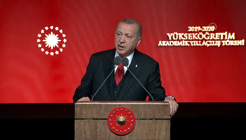 Cumhurbaşkanı Erdoğan, Akademik Yıl Açılış Töreninde konuştu Cumhurbaşkanı Erdoğan, Akademik Yıl Açılış Töreninde konuştu