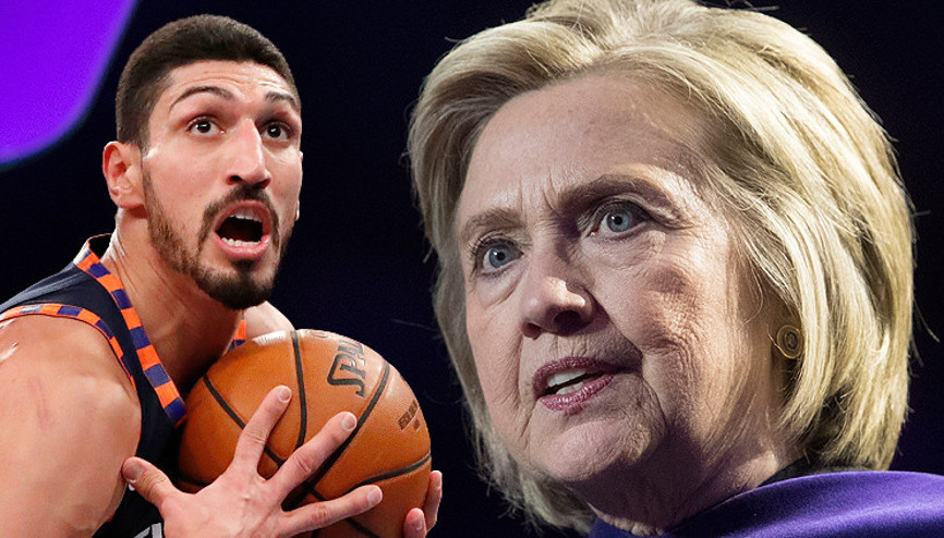 Hillary Clintondan skandal davet FETÖcü Enes Kanteri evinde ağırladı