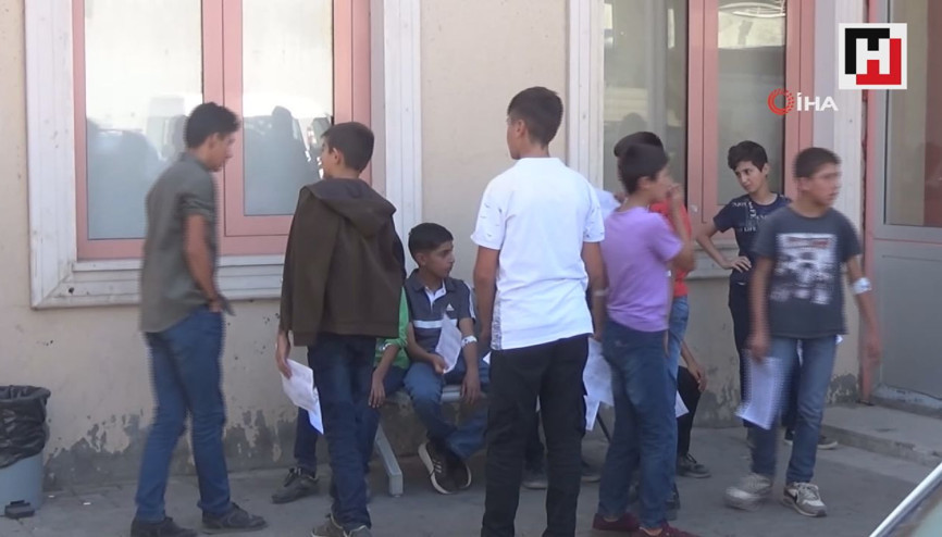 Okulda civa zehirlenmesi şüphesi: 27 öğrenci tedavi altına alındı