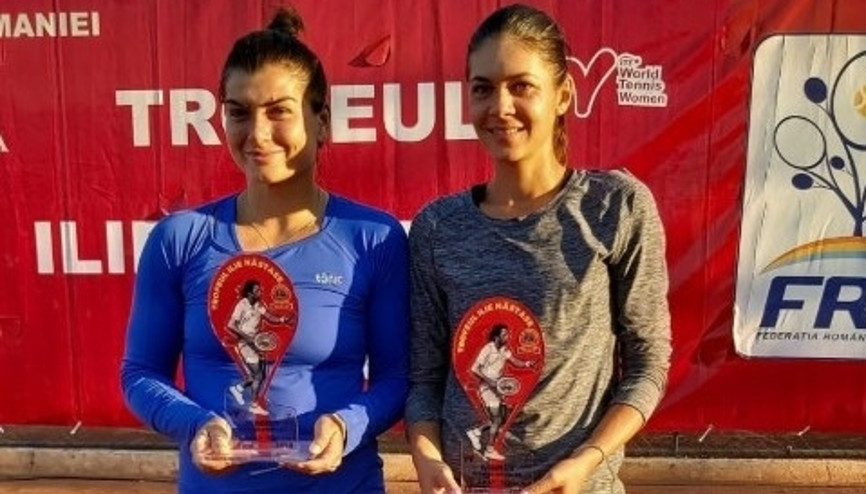 Başak Eraydın, Romanyada çiftlerde şampiyon oldu