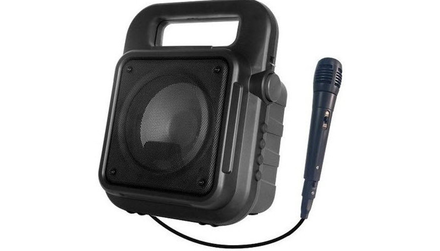 Hometechten taşınabilir mikrofonlu hoparlör