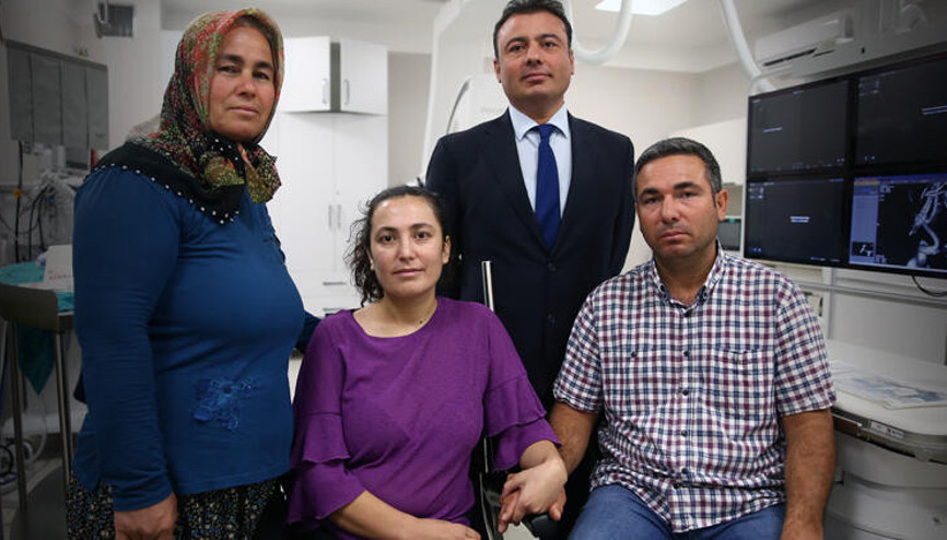 Hamile kadının mucize kurtuluşu