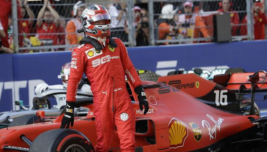 Rusyada pole pozisyonu Leclercin Schumacher sonrası ilk kez...