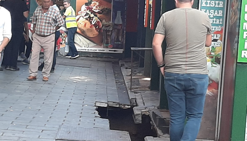 Ortaköyde korkutan görüntü