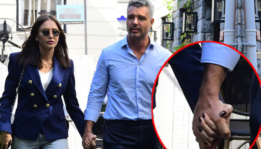 Emina Jahovic ve Sadettin Saran ilk kez el ele