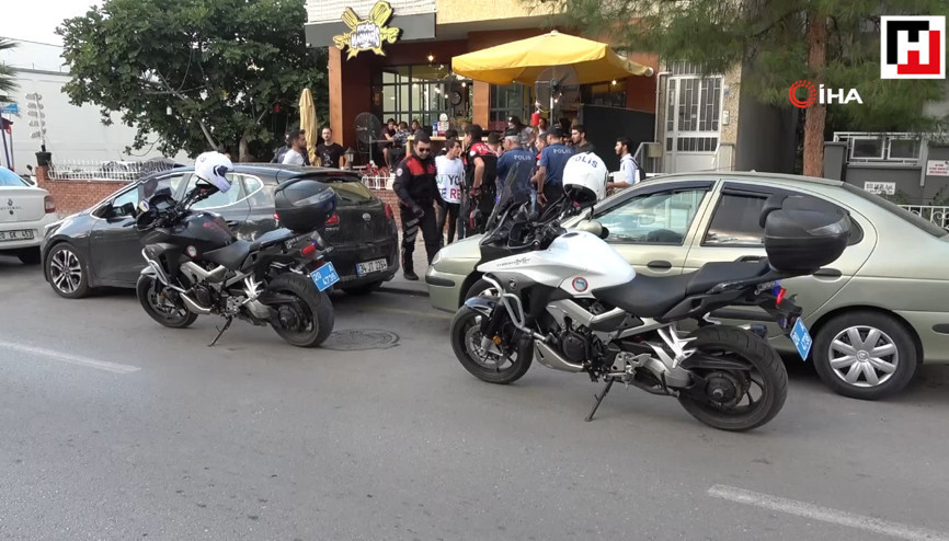 Denizli’de ‘yan baktın’ kavgası