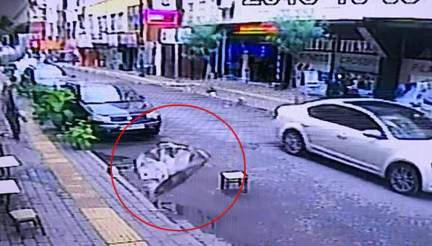 Kimyasal varil bomba gibi patladı