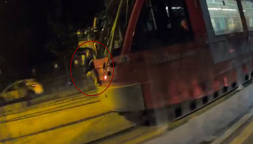 İstanbulda yürekleri ağza getiren görüntü İstanbulda yürekleri ağza getiren görüntü