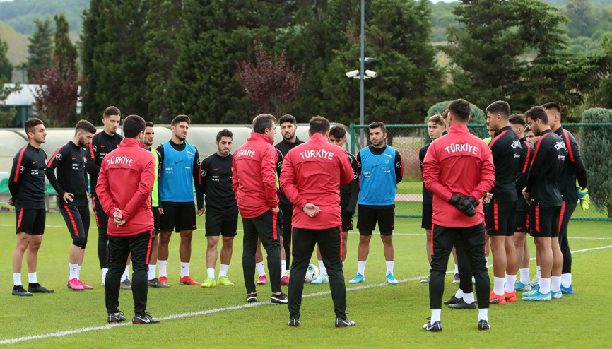 Ümit Milli Futbol Takımında Avusturya maçı hazırlıkları