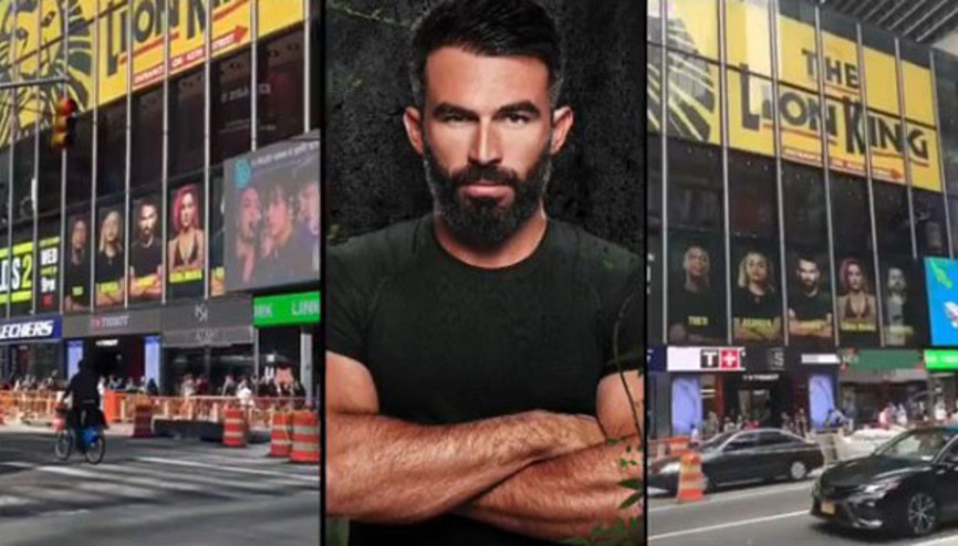 Bu gerçek olamaz Mersinden Times Meydanına...