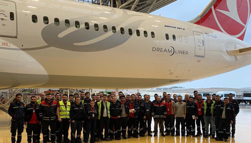 THYden bir ilk 29.5 saat sürdü, bakım tamamlandı