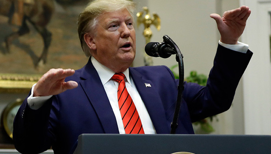 Trump bir kez daha olay yarattı A, aa deyip durdu, kekeledi...