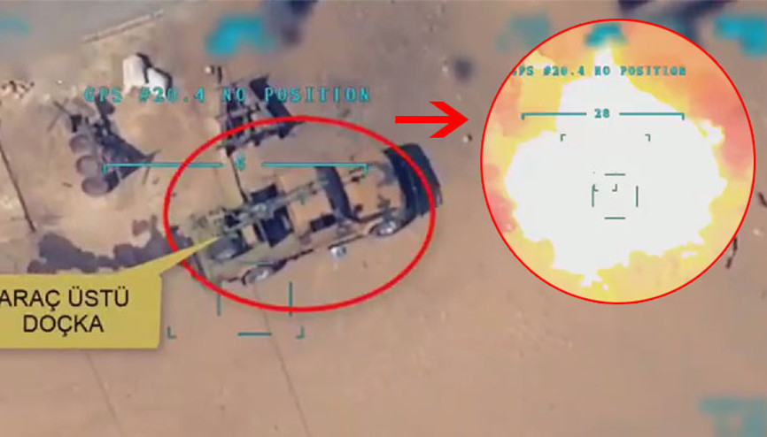 MSB Twitterdan paylaştı Teröristler böyle vuruldu