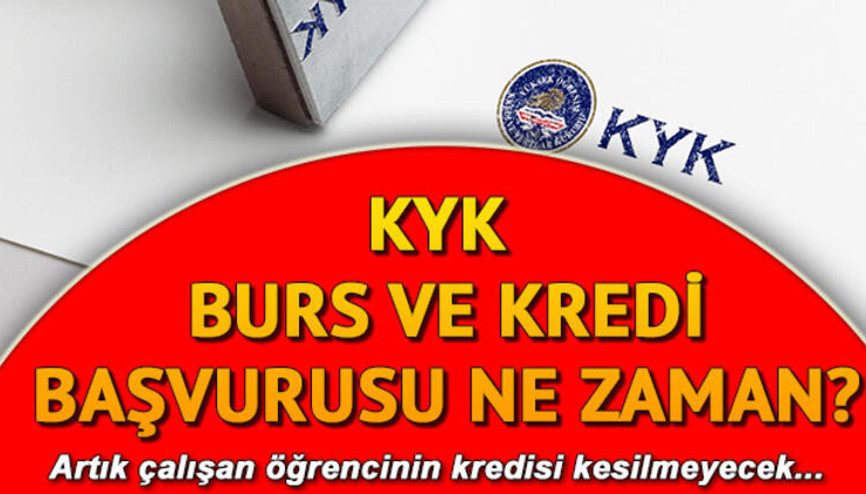 KYK burs ve kredi başvuruları için tarih belli oldu mu KYK burs başvurusu nasıl yapılır