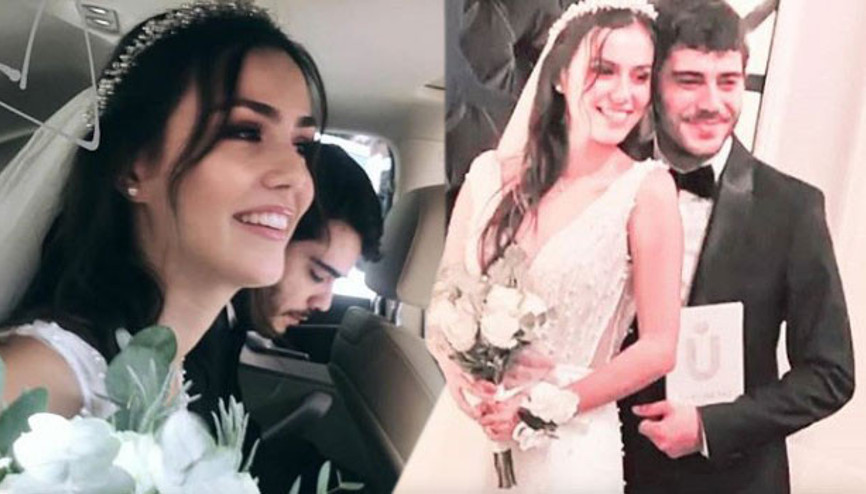 Jet nikah Berkay Hardal ile Dilan Telkök evlendi...