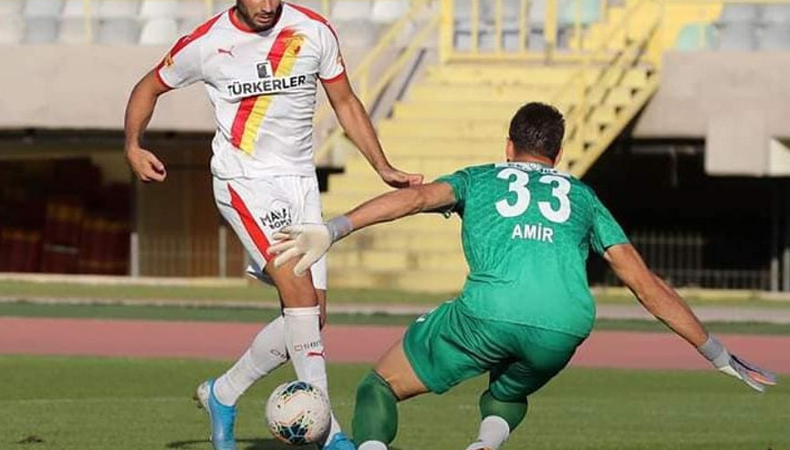 Göztepede Eren Derdiyok sevinci