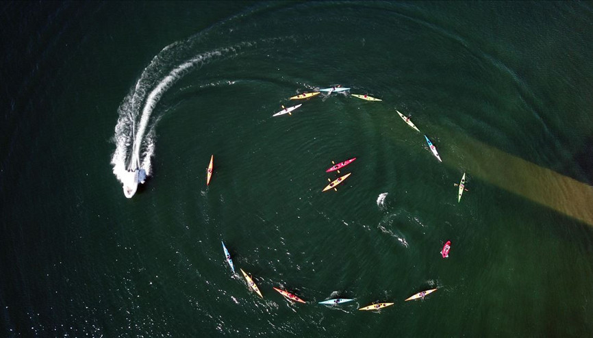Saklı cennet Pertek su sporlarıyla şenlendi