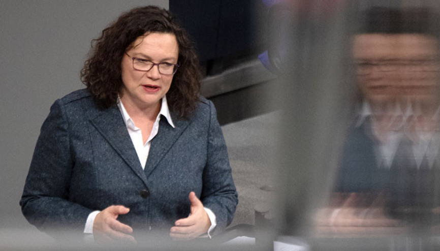 Nahles, milletvekilliğinden de istifa etti