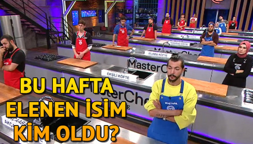 MasterChef Türkiyeden kim elendi MasterChef stüdyosunda gergin anlar MasterChef Türkiyeden kim elendi MasterChef stüdyosunda gergin anlar