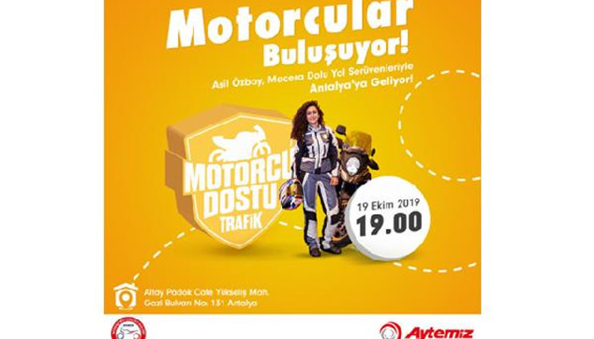 ‘Motorcu Dostu Trafik’ projesi Antalya’da devam ediyor ‘Motorcu Dostu Trafik’ projesi Antalya’da devam ediyor