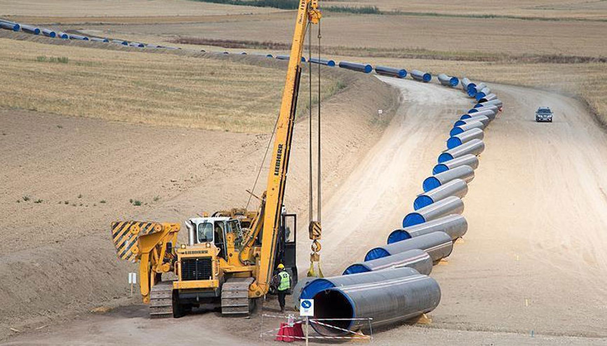 TürkAkımda deniz geçiş hatlarından ilki doğal gazla dolduruluyor