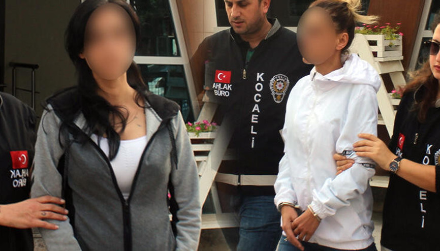 Masaj derneğinde fuhuş yaptıran gelin ve görümce yakalandı