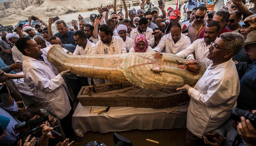 Nefesler tutuldu 3 bin yıl sonra açıldı