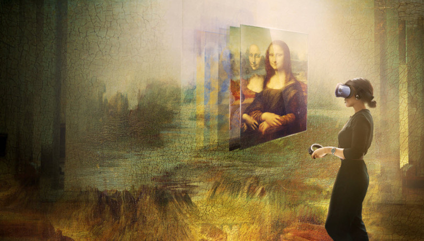 Leonardo da Vinci sergisi: Sanal gerçeklikte Mona Lisa