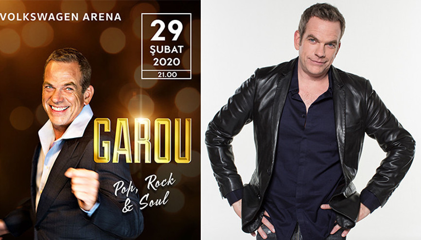 Romantizmin Sesi Garou İstanbula Geliyor