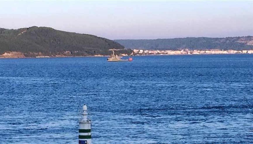 Merak edilen cisim gemilerin atışlarda kullandığı hedef tahtası çıktı