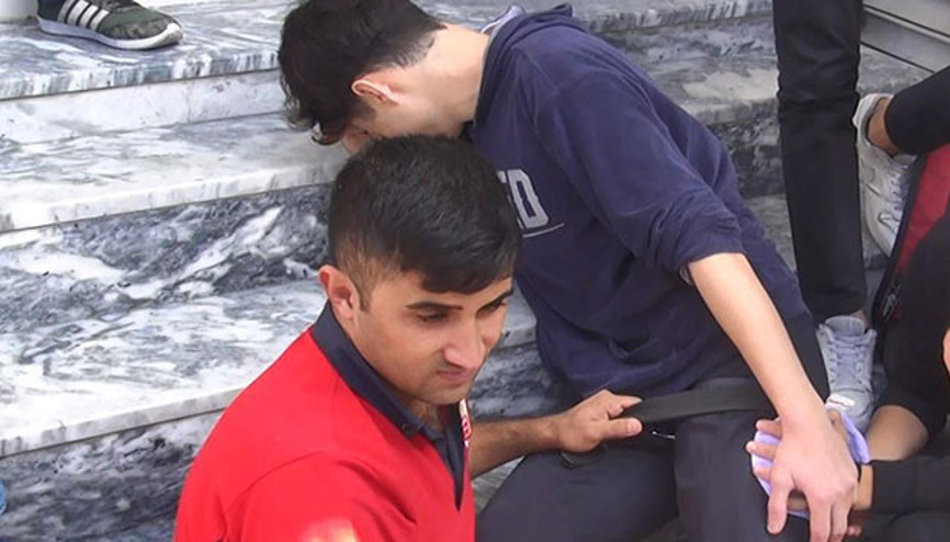 Esenyurtta okuldan çıkan liseli dehşeti yaşadı