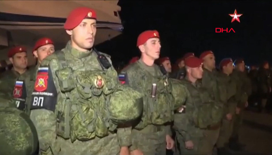Rusya 300 askeri polisi Suriye’ye takviye gönderdi