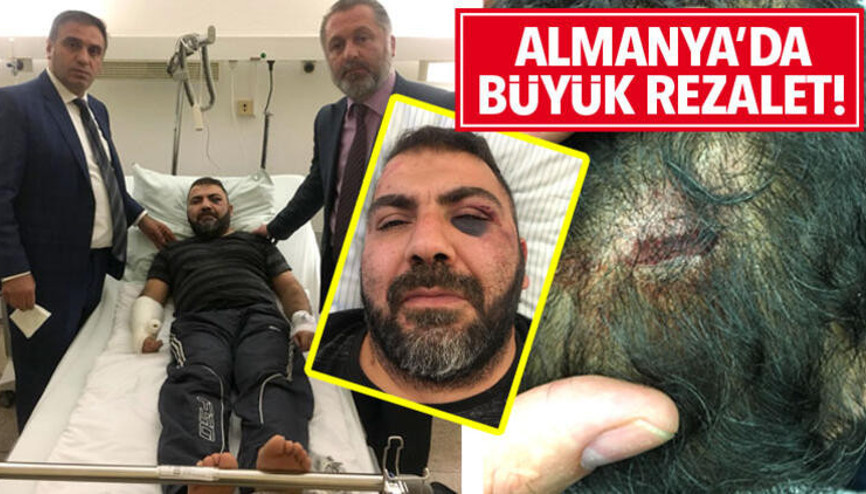 Alman polisleri, bir Türk’e işkence edip sokağa attı