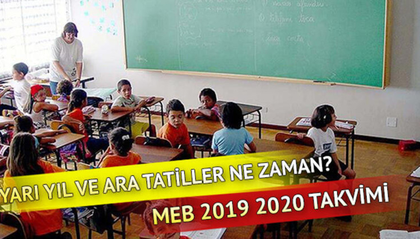 Okullar ne zaman tatil olacak Kasım ara tatili ne zaman