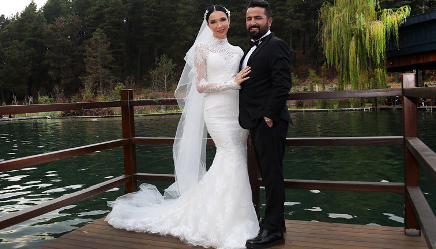 Manken Elif Ece Uzun evlendi