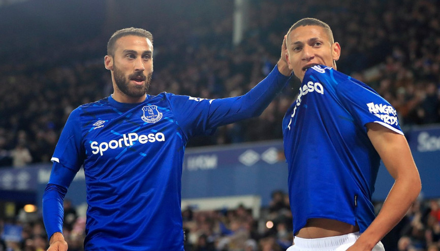 Cenk Tosunun asist yaptığı maçta Everton kazandı
