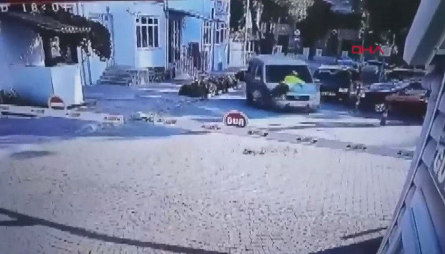 O anlar güvenlik kameralarına yansıdı O anlar güvenlik kameralarına yansıdı